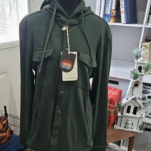 Vintage 1946 Green Lightweight Shirt Jacket